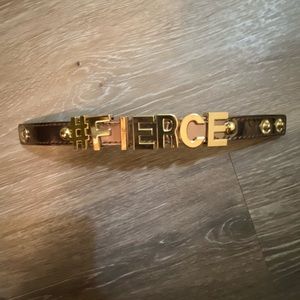 Strap bracelet #fierce